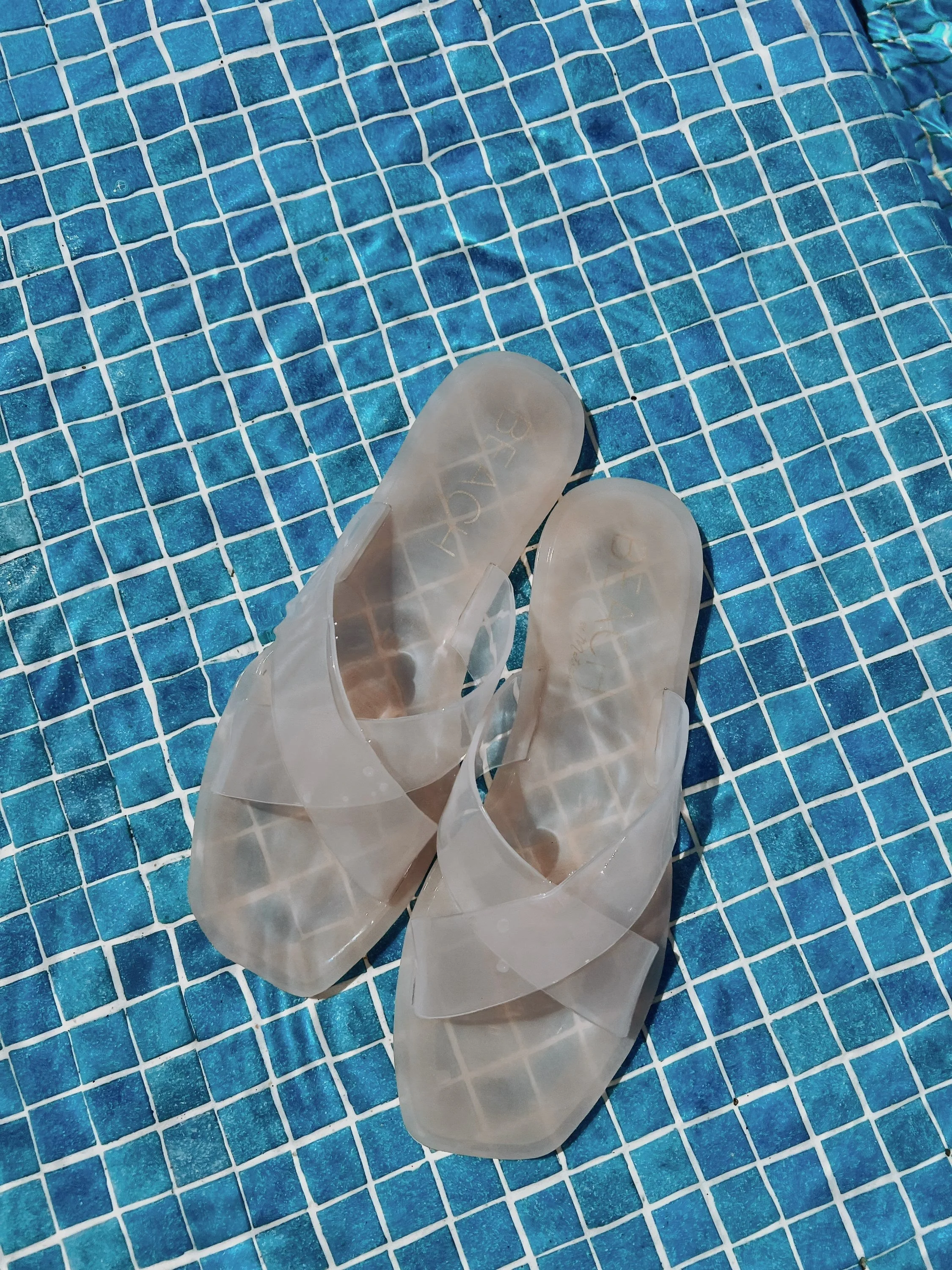 Villa Jelly Sandals - Peach