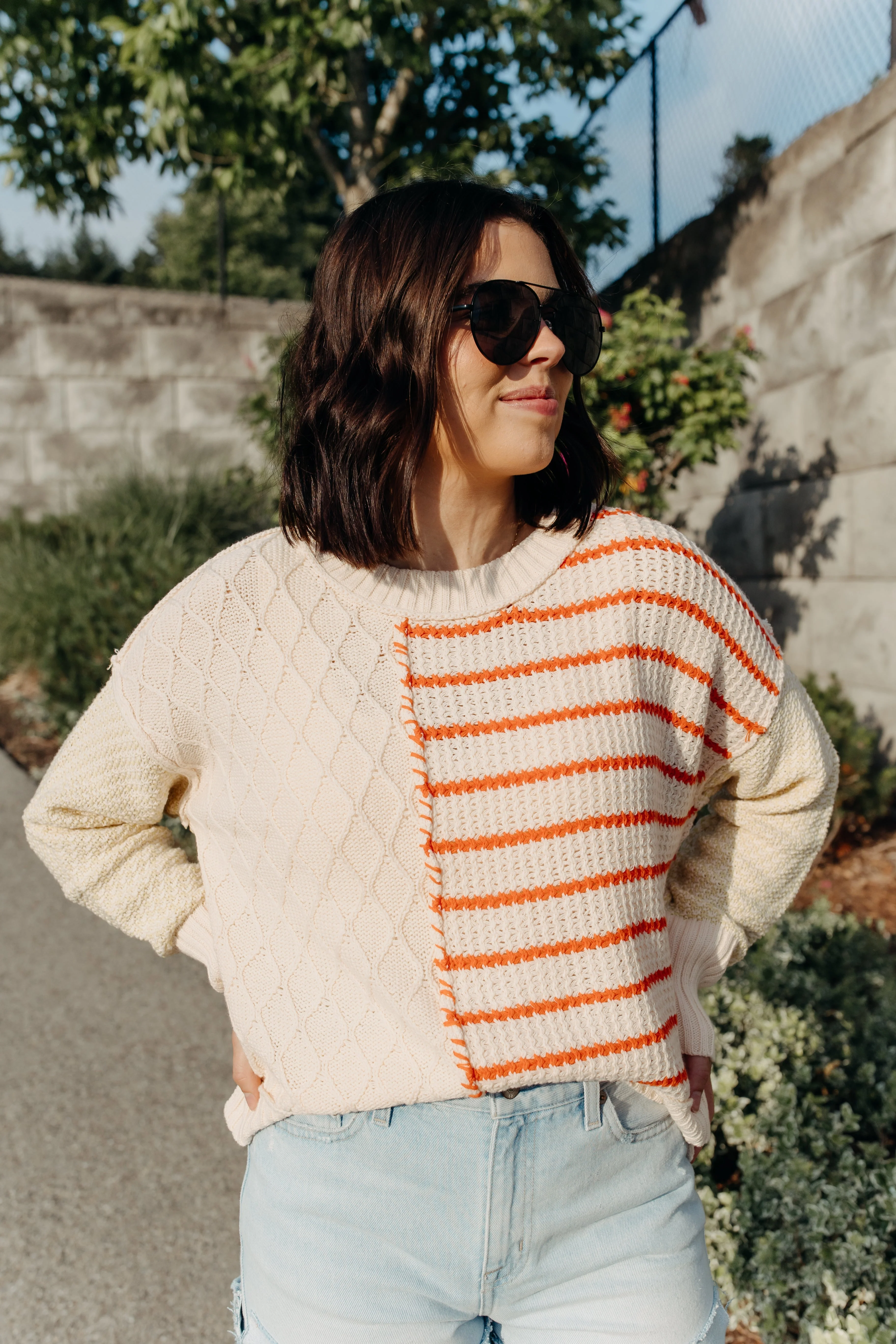 Frisco Bay Striped Pullover