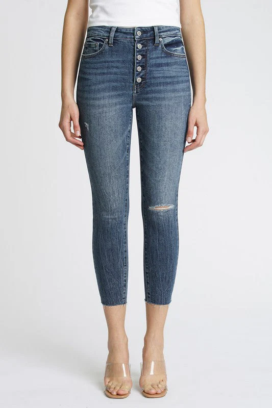 Bella High-Rise Skinny - Water Sign