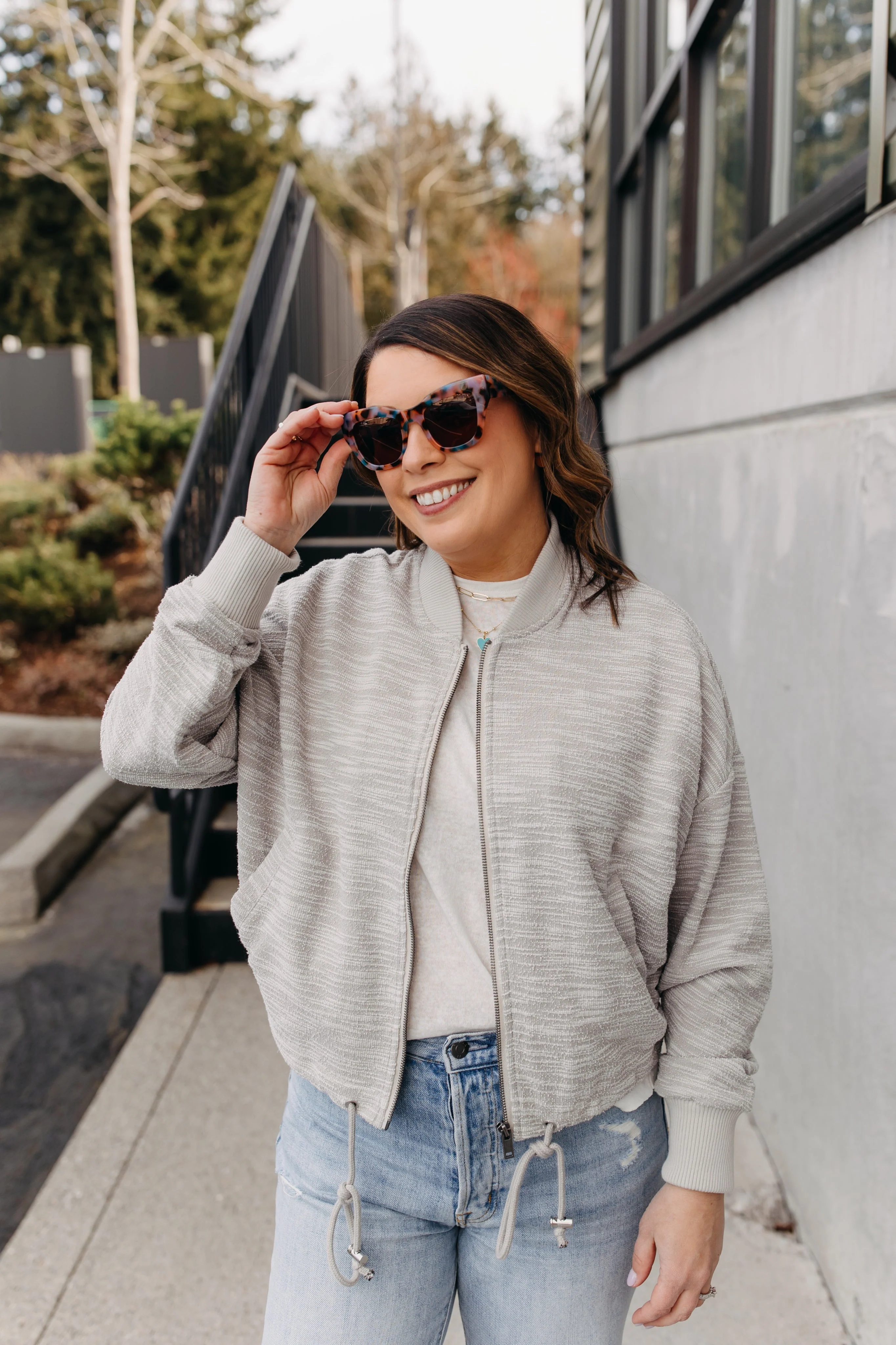 Yves Sweatshirt Jacket