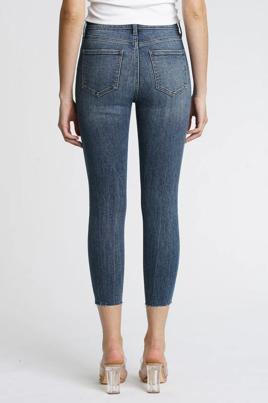 Bella High-Rise Skinny - Water Sign